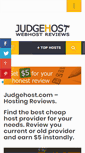 Mobile Screenshot of judgehost.com